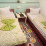 Арт хостел Сквот, Двухместный номер с 2 отдельными кроватями и общей ванной комнатой, фото 10