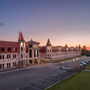 Гостиница Форт Колесник, Вид с закатом, фото 2